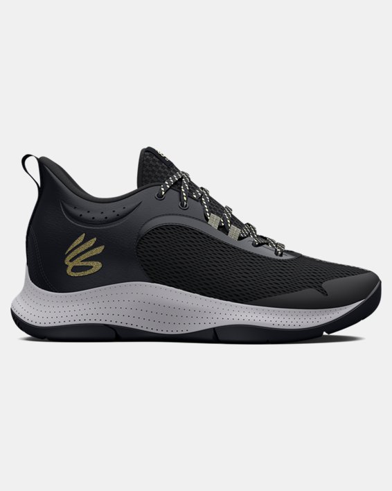 Unisex Curry 3Z6 Basketball Shoes, Gray, pdpMainDesktop image number 0